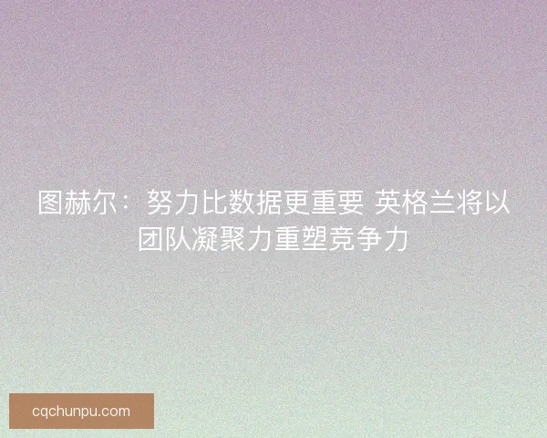 图赫尔：努力比数据更重要 英格兰将以团队凝聚力重塑竞争力
